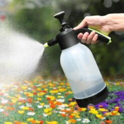 مرشة ماء بلاستيك شفاف بضغط الهواء - سعة 2 لتر