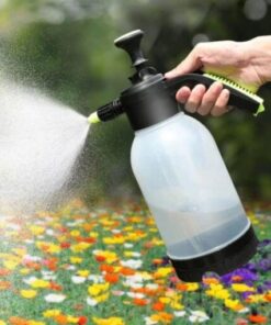 مرشة ماء بلاستيك شفاف بضغط الهواء - سعة 2 لتر