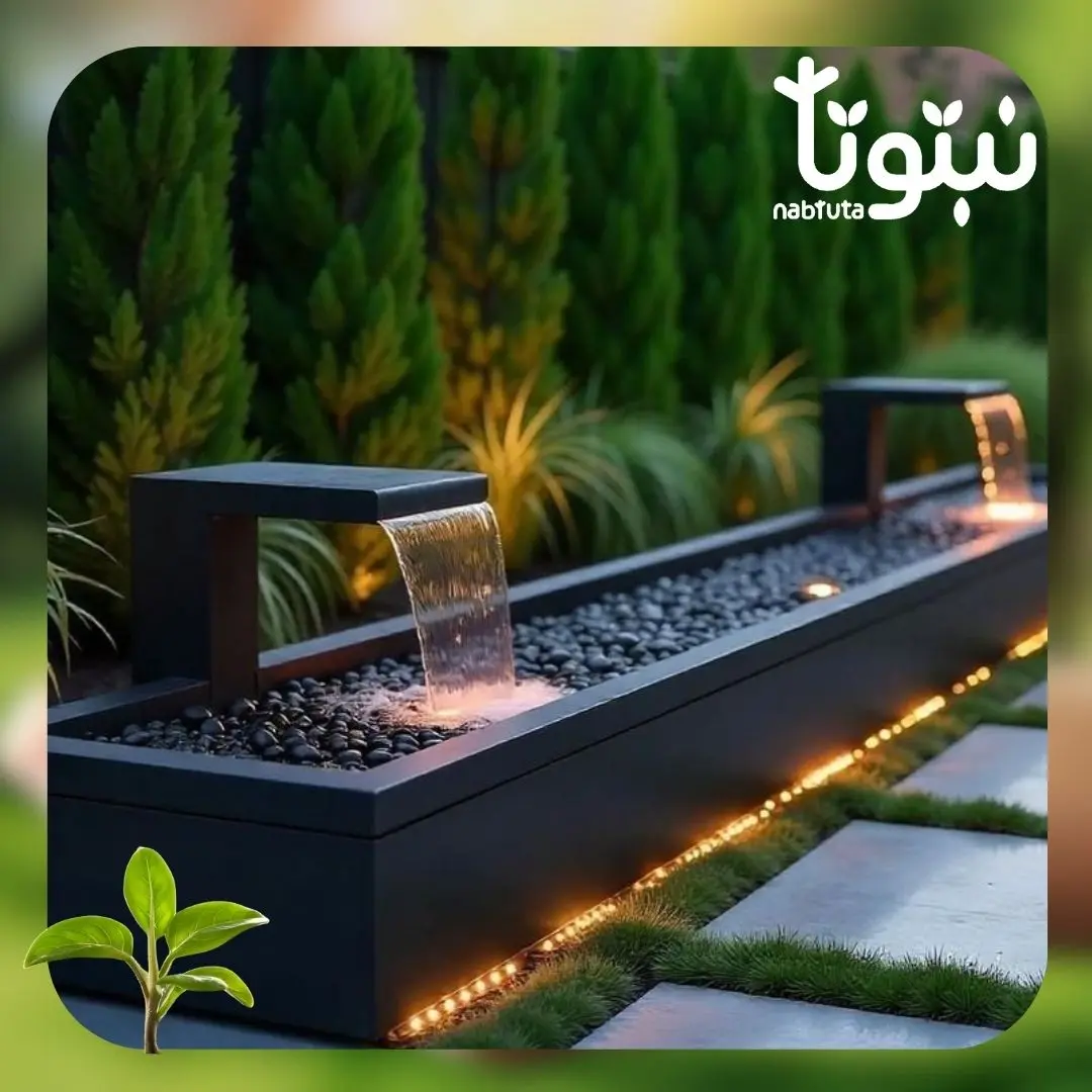 تصميم وتركيب شلالات ونوافير - نبتوتا