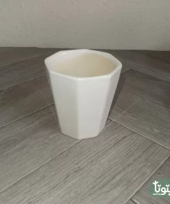 مراكن سيراميك ابيض مضلع 11