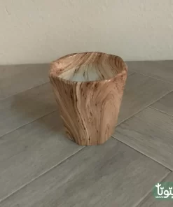 مراكن سيراميك بني مضلع 11