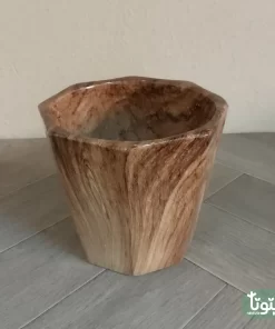 مراكن سيراميك بني مضلع 22