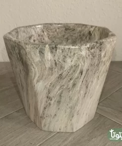 مراكن نباتات سيراميك بيج مضلع (3 مقاسات) ٢