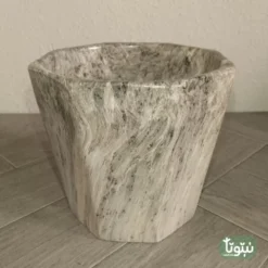 مراكن نباتات سيراميك بيج مضلع (3 مقاسات) ٢