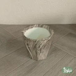 مراكن نباتات سيراميك بيج مضلع (3 مقاسات) ٣