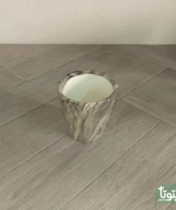 مراكن نباتات سيراميك بيج مضلع (3 مقاسات) ٤