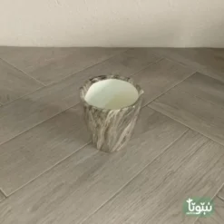 مراكن نباتات سيراميك بيج مضلع (3 مقاسات) ٤